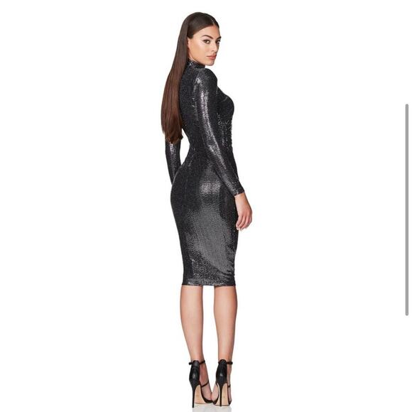 NWT Nookie Bellagio Long Sleeve Dress S Small - Picture 2 of 10